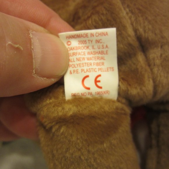 2004 TY BEANIE BABY PLYMOUTH W/TAGS RETIRED - Picture 6 of 9